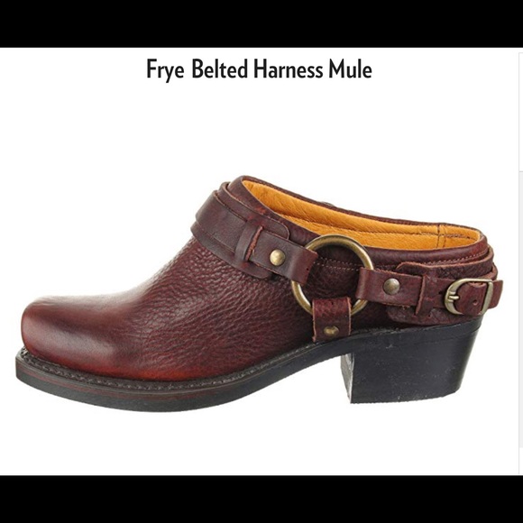 frye harness mule